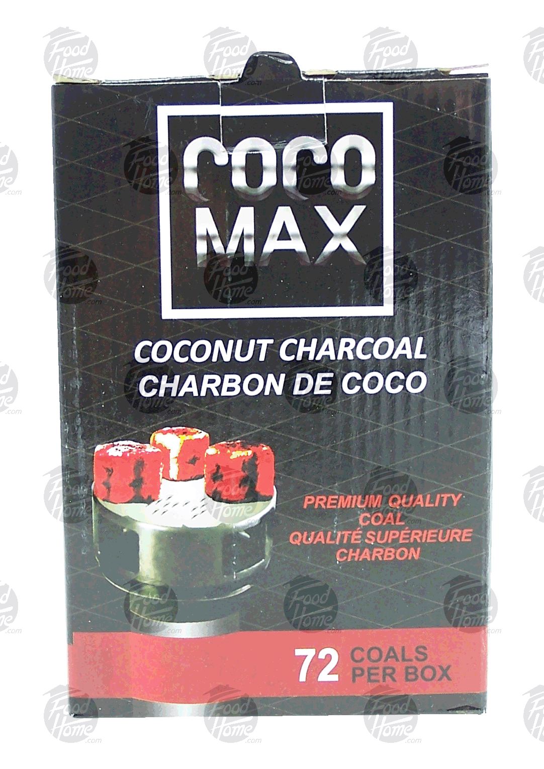 Coco Max  coconut charcoal, 72-coals Full-Size Picture